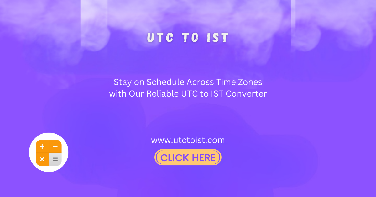 UTC to IST